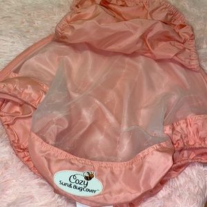 Cozy snug and bug cover for car seat